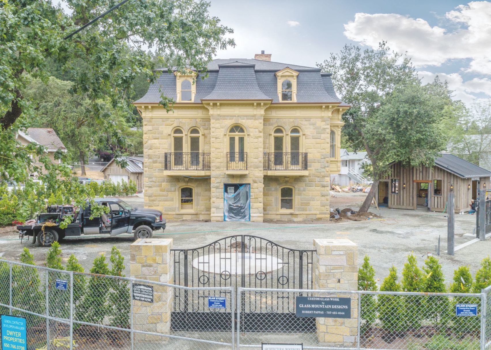 Calistoga's historic Francis House nears completion